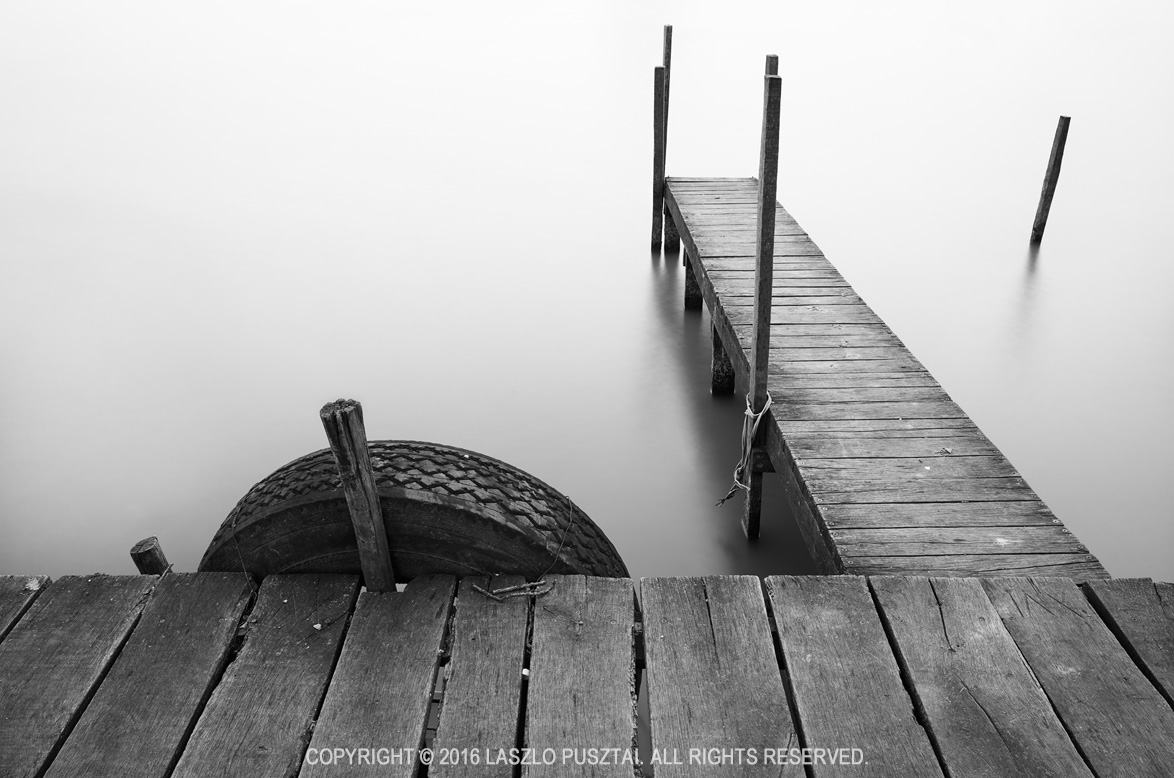 Early Spring Pier, Lake Tisza