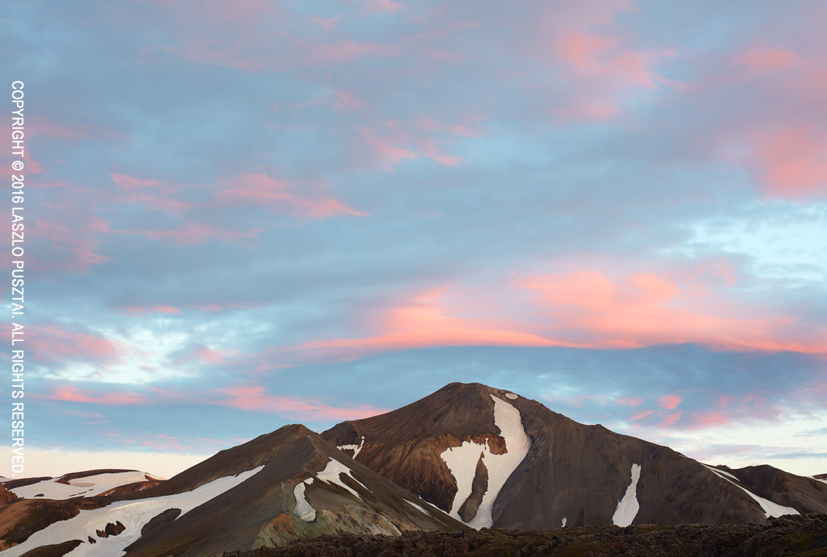 Bláhnúkur Sunset